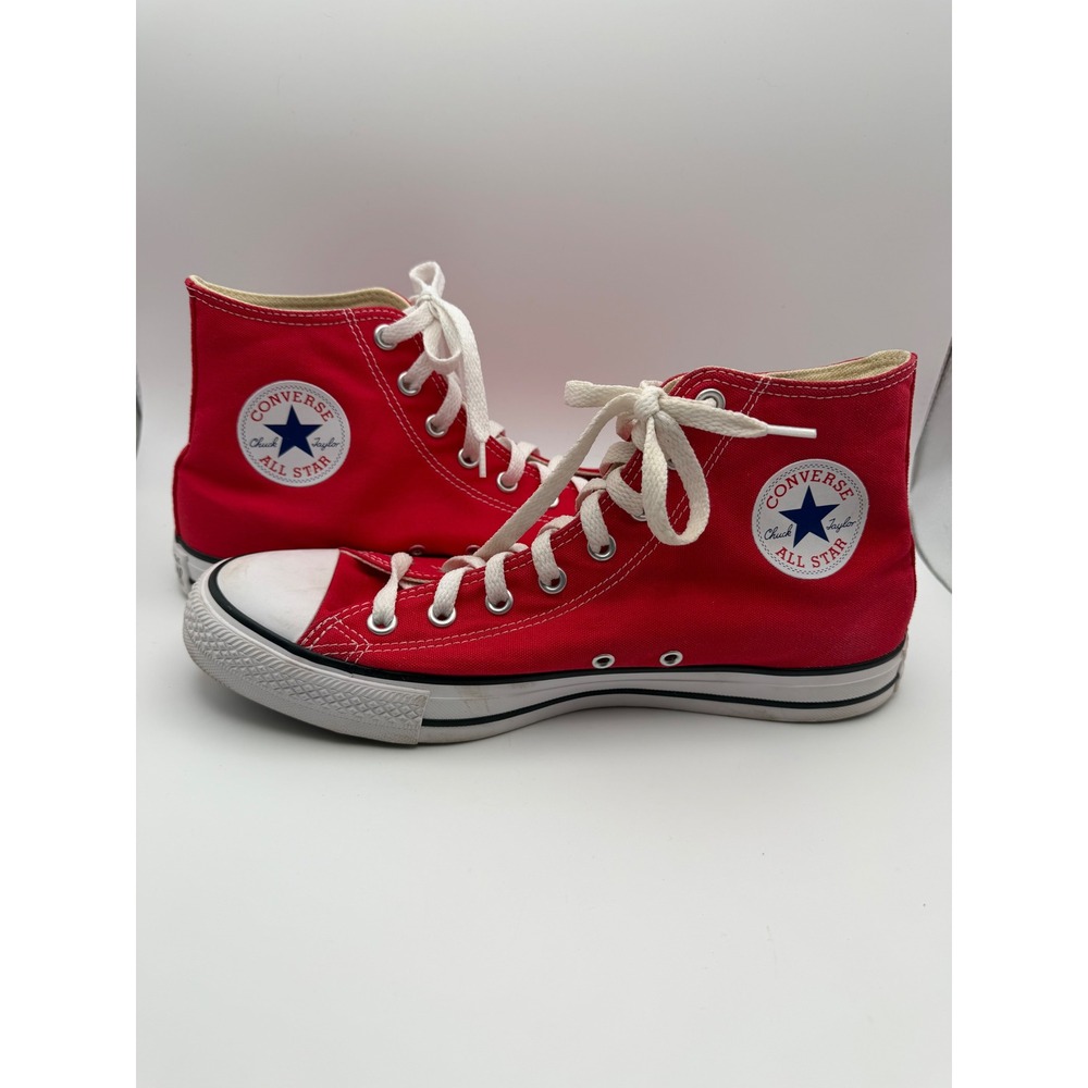 Converse Chuck Taylor All Star High Top Red M9621 Mens 10 Womens 12